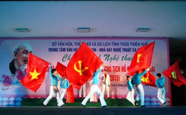 Chương trình nghệ thuật chào mừng 125 năm Ngày sinh Chủ tịch Hồ Chí Minh